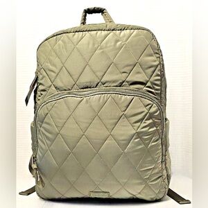 New Vera Bradley large essential backpack Sage